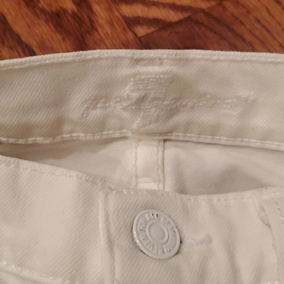 7 For All Mankind White Jeans, Sz 24 - Picture 2 of 6